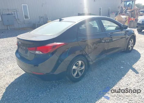 2015 Hyundai Elantra Se from USA, damaged, VIN 5NPDH4AE7FH574697
